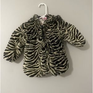 Widgeon Zebra Print Coat